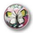thumbnail image 1 of Mega Bounce - Butterfly by Deluxebase. Bouncy Ball with Butterfly Figurine. Party Favor & Kids Toy, 1 of 3