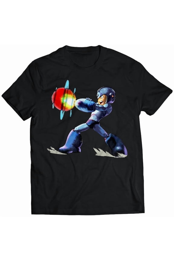 Mega Boy Rockboy MVC2 Online Premium Unisex T-shirt (vectorized Design)