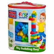 Mega Brands 08327 Mega Bloks - Big Building Bag 80 Piece, Classic