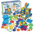 Mega Builds, STEM Building Set, Gears Toys for Kids, 235 Piece, Ages 4