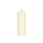 Mega Candles 1 pc Unscented Ivory Dome Top Round Pillar Candle, Hand Poured Premium Wax Candles 2 Inch x 6 Inch, Home D cor, Wedding Receptions, Baby Showers, Birthdays, Celebrations, Party & More