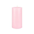 thumbnail image 1 of Mega Candles 1 pc Unscented Pink Round Pillar Candle, Hand Poured Premium Wax Candles 3 Inch x 6 Inch, Home Décor, Wedding Receptions, Baby Showers, Birthdays, Celebrations, Party Favors & More, 1 of 2