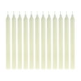 thumbnail image 1 of Mega Candles 12 pcs Unscented Ivory Straight Taper Candle, Hand Poured Wax Candles 10 Inch x 7/8 Inch, Home Décor, Wedding Receptions, Baby Showers, Birthdays, Celebrations, Party Favors & More, 1 of 1