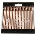 thumbnail image 1 of Mega Candles 20 pcs Unscented Rose Gold Mini Taper Candle, 4 Inch Tall x 1/2 Inch Diameter, Great for Casting Chimes, Rituals, Spells, Vigil, Witchcraft, Wiccan Supplies, Wax Play & More, 1 of 3