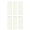 thumbnail image 1 of Mega Candles 6 pcs Unscented White Square Pillar Candle, Hand Poured Premium Wax Candles 3 Inch x 9 Inch, Home Décor, Wedding Receptions, Baby Showers, Birthdays, Celebrations, Party Favors & More, 1 of 2