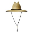 thumbnail image 1 of Mega Cap 8030 Lifeguard Straw Hats - Natural Water, 1 of 4
