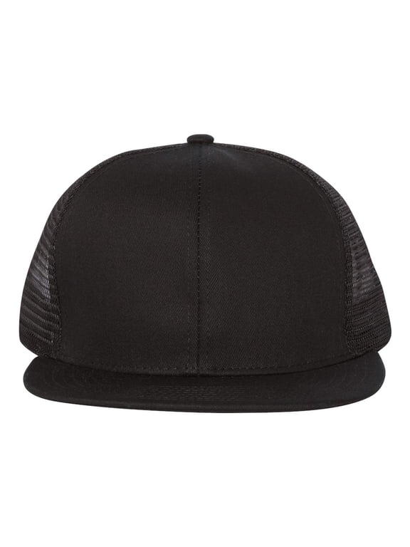 Flat Bill Six-Panel Trucker Cap
