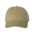 thumbnail image 1 of Mega Cap - Pigment-Dyed Twill Cap - 7601 - Khaki - Size: Adjustable, 1 of 3