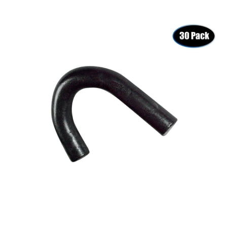 Mega Cargo Control 30-Pack Weld-on Steel Rope Hooks 5/8" Trailers, Truck, Construction and Equipment Trailer with Raw Finsh