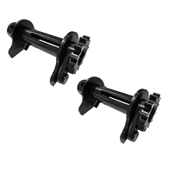 Mega Cargo Control Low-Profile Bracket Combination Winch For 2" - 4" Winch Strap Flatbed Trailer 5500 WLL 2 Packs