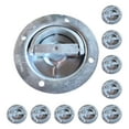 thumbnail image 1 of Mega Cargo Control Mega Cargo Control Rotated Floor Mount Round Tie-Down D Ring - (10-Pack) WLL: 2000 lbs, 1 of 7