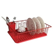 Megachef Mega Chef 17 1/2" Dish Rack Red (93596407M)