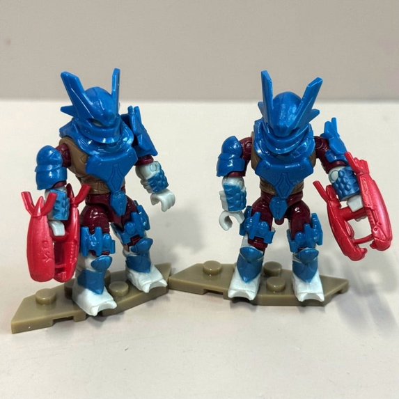 Mega Construx Bloks Universe ODST Buck & Brute Minor Figures From Wombat Overwatch Set Models Toys Gift