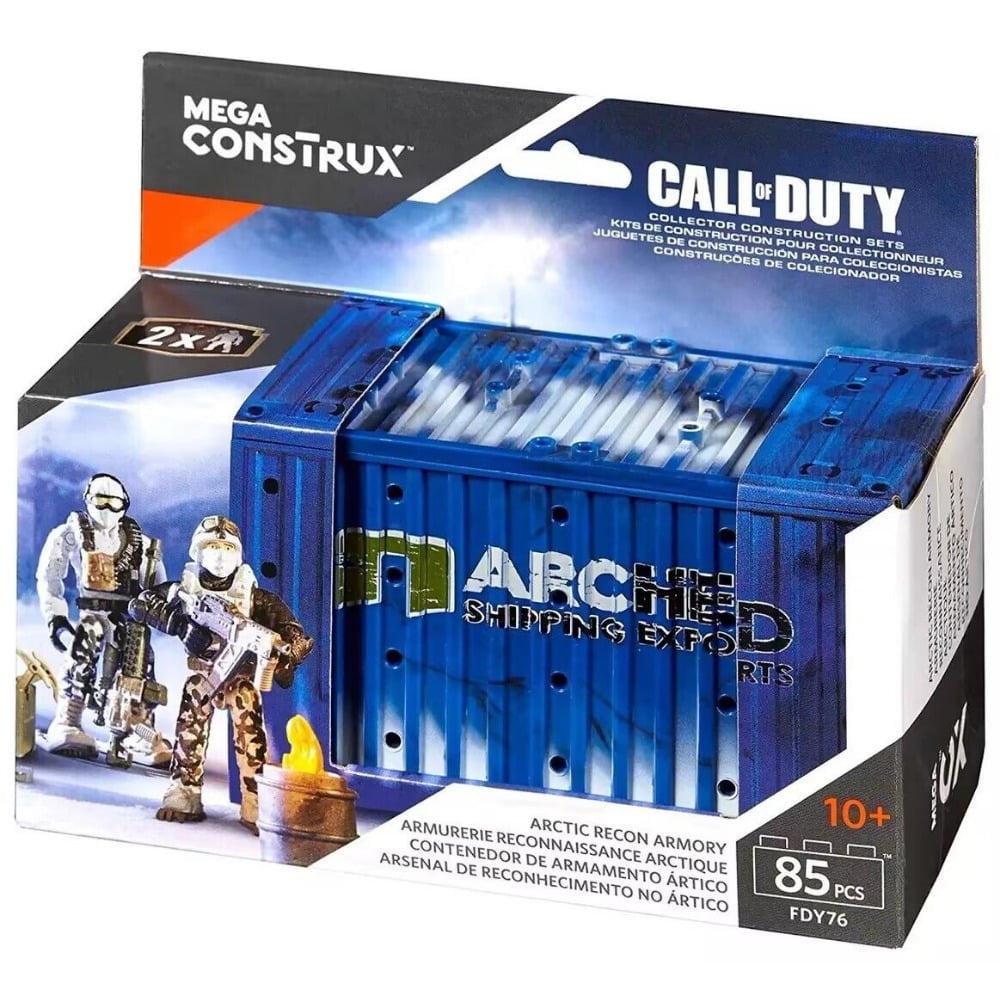Mega Construx Call Of Duty Recon Series 4 - Set Di Mattoncini Militari Per Bambini 4+
