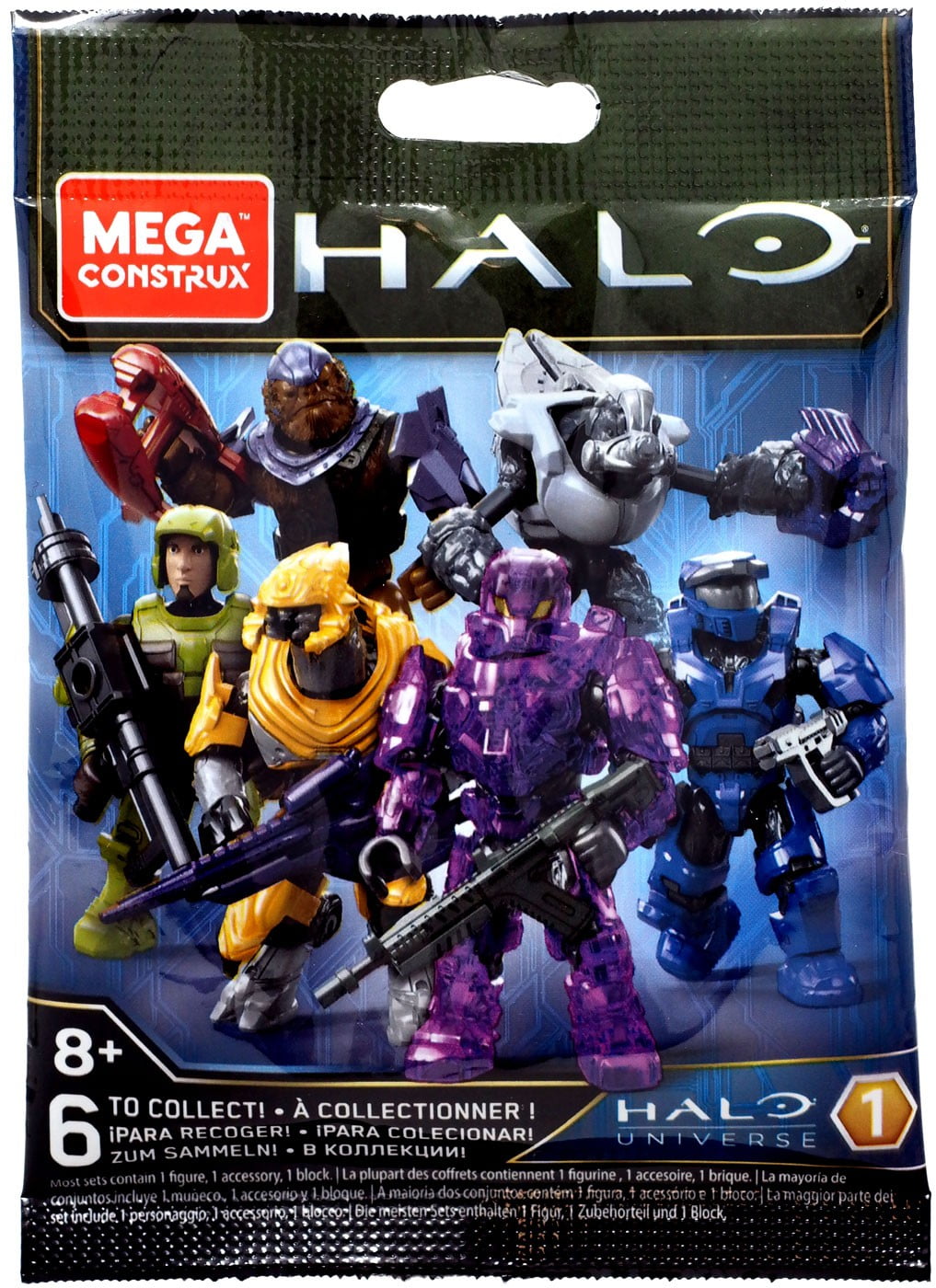 HALO Mega Construx Universe Series Mystery Minifigure Blind Bag