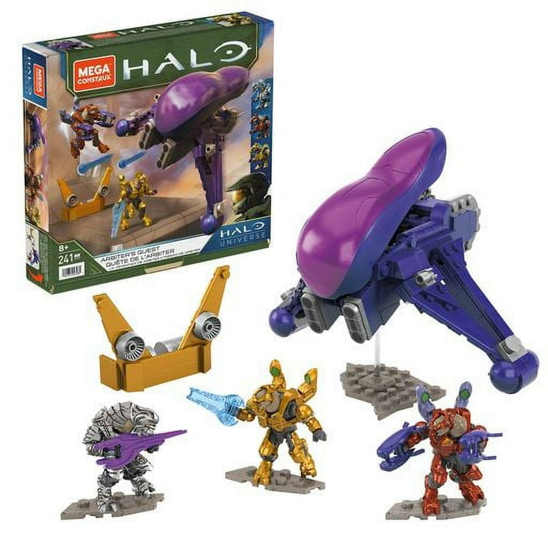 MEGA Halo Infinite Banshee Vehicle Building Set with Micro Action