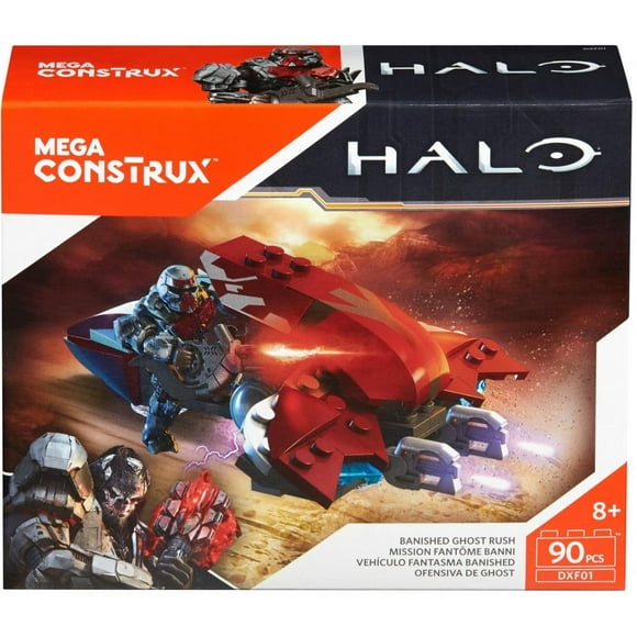 Mega Construx Halo Banished Ghost Rush Building Set