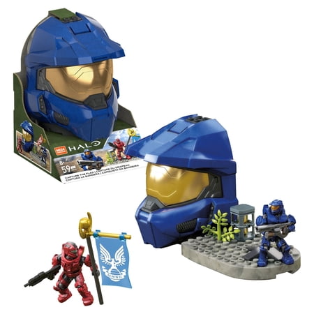 Mega Construx Halo Capture The Flag Construction Set, Building Toys For Kids