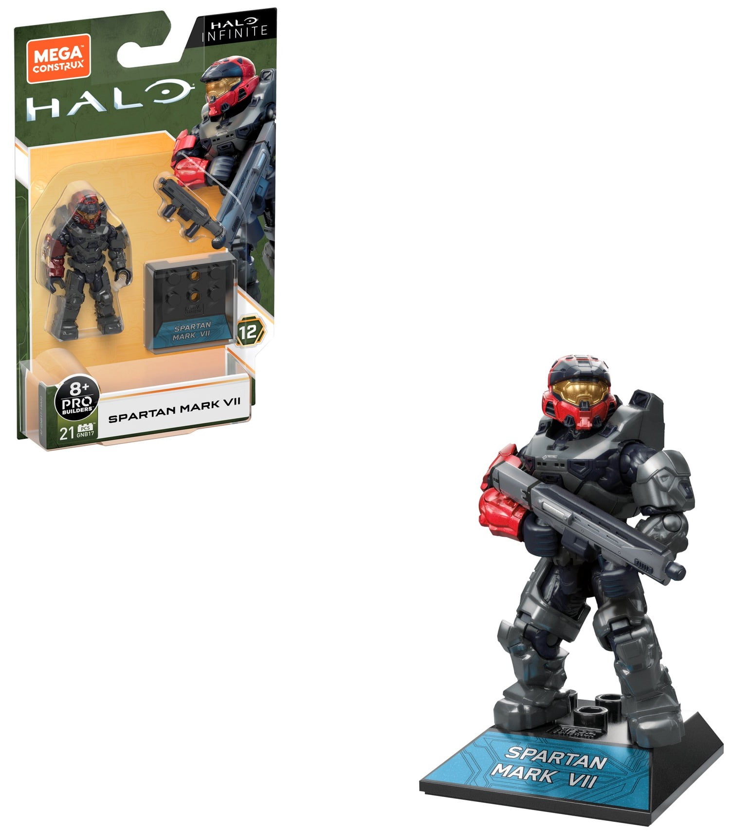 Mega Bloks Halo Heroes Series 2 Spartan Scout Mini Figure - ToyWiz