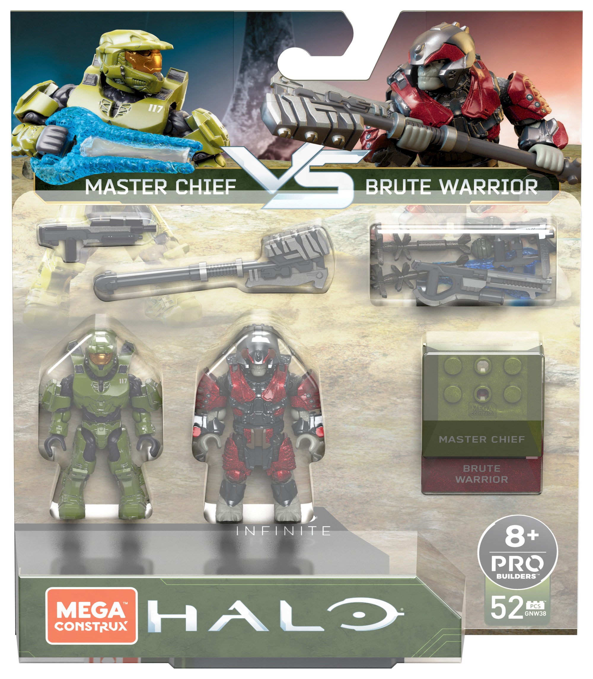 Mega Construx Halo Infinite Conflict Pack with Buildable Characters - image 1 of 6