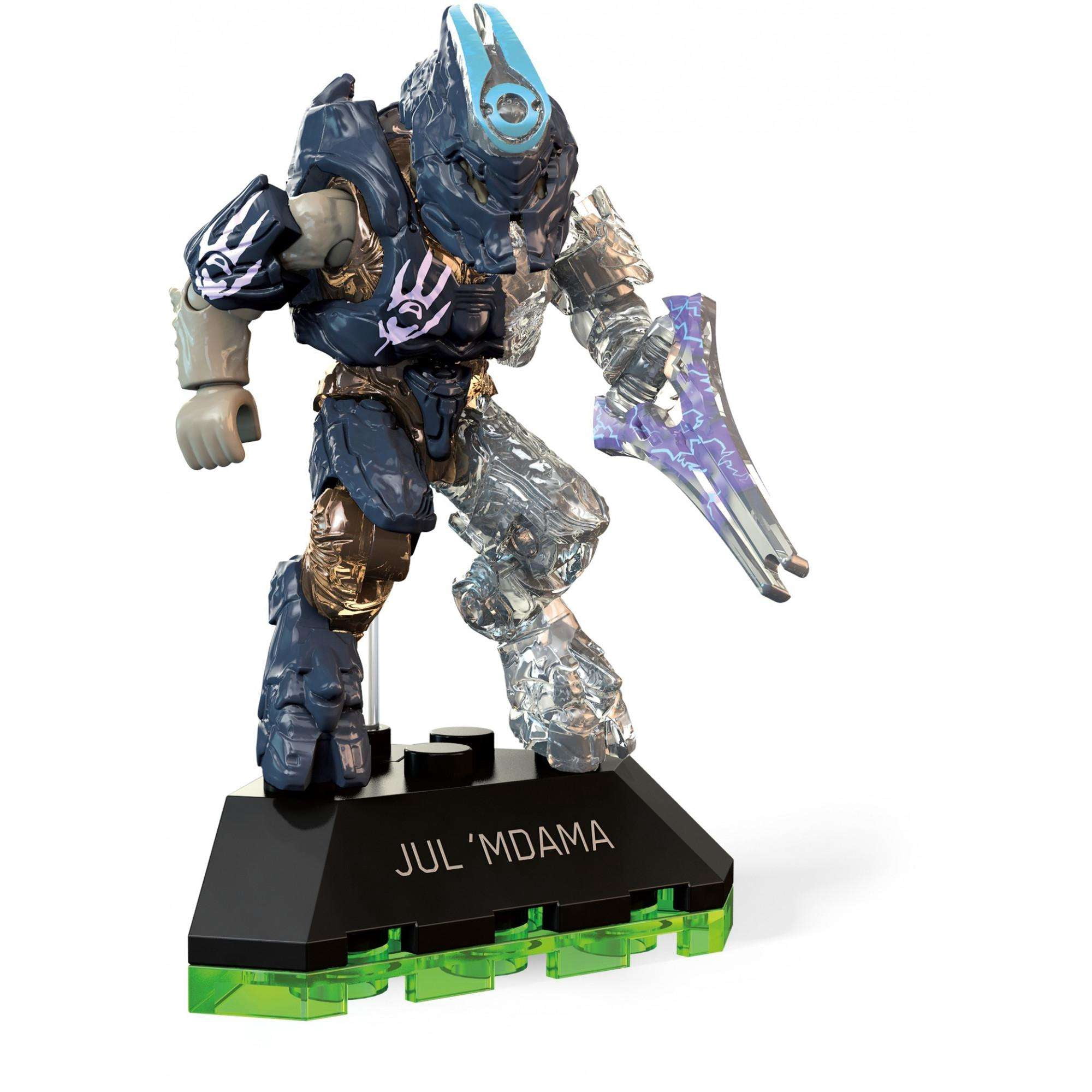 Mega Construx Halo Sesa 'Refumee Micro Action Figure - Collectible Building Set With Plasma Rifles