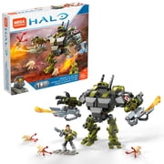 Mega Construx Halo Kinsano Cyclops Raid construction set with micro action figures, Building Toys for Kids 232 Pieces