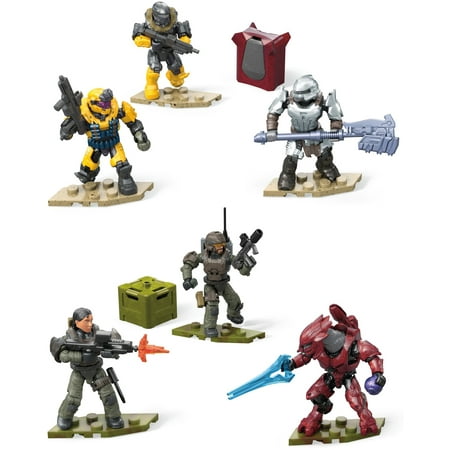 Mega Construx - Halo UNSC Armor Pack Asst - Styles May Vary - Multi