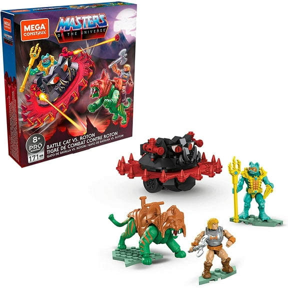 Mega Construx Masters of The Universe Battle Cat Vs. Roton,8 years and up,5 pcs