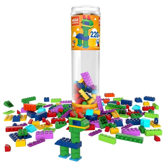 Mega Construx Mega Construx Wonder Builders 220 Pcs Building Tube