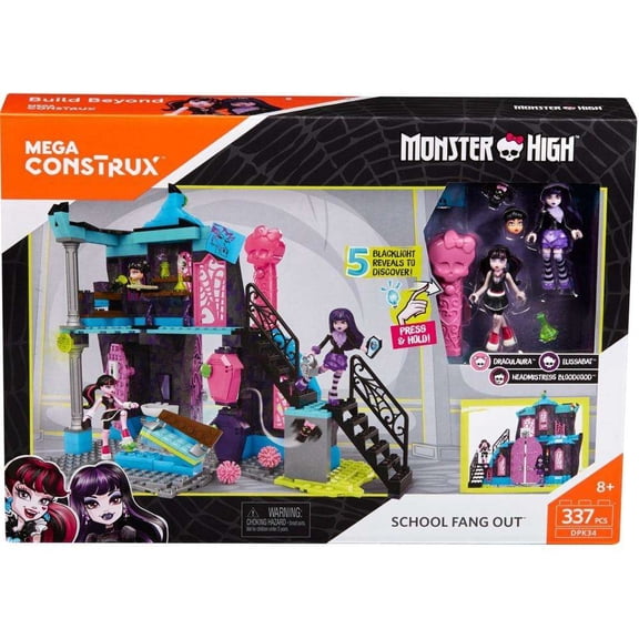 Mega Construx Monster High School Fang Out