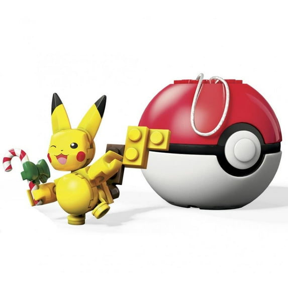 Mega Construx Pokemon Candy Cane Pikachu