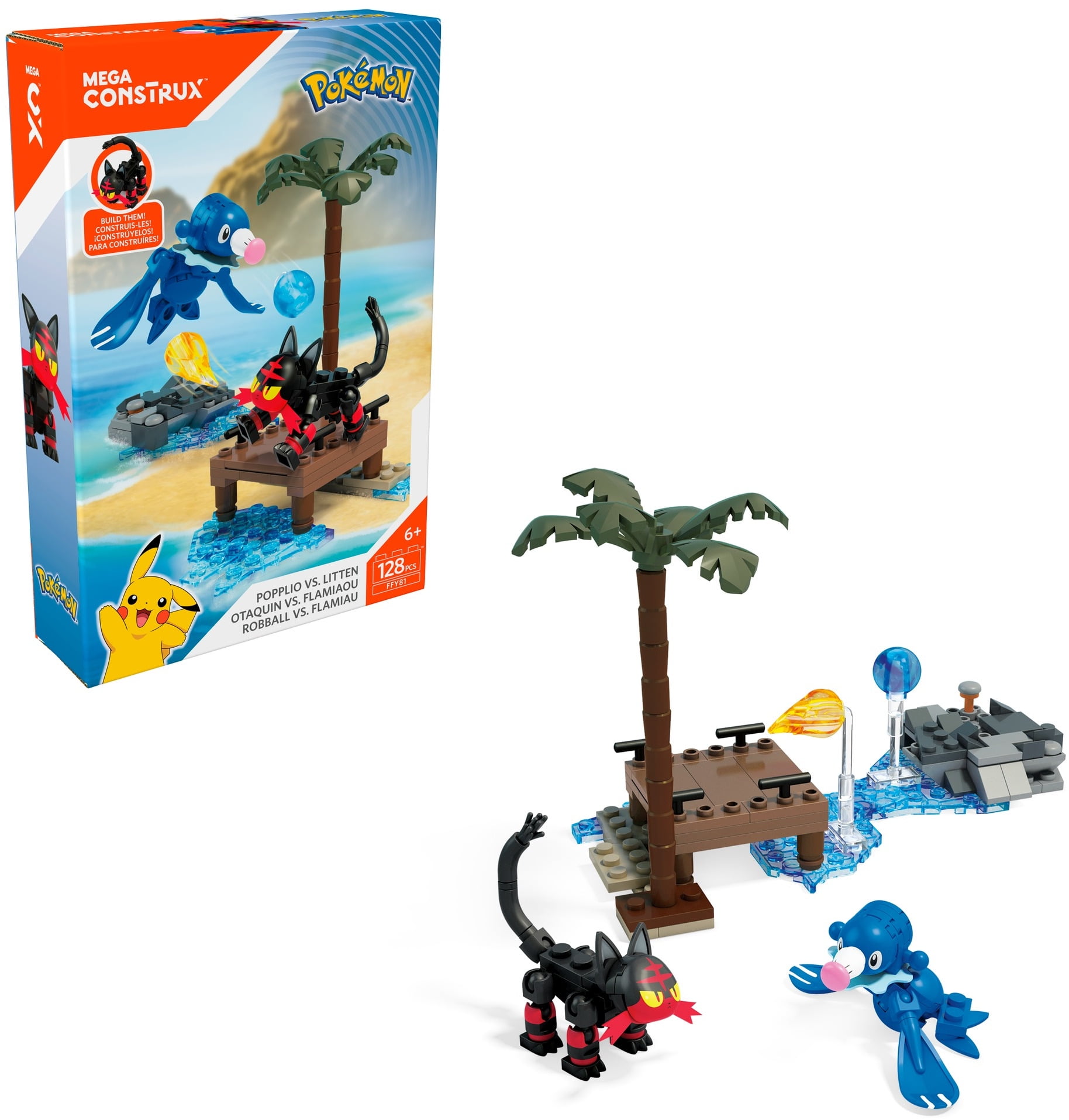 Mega Construx Pokemon Battle Building Set for Kids in Palestine at ILS 208 Rating 5