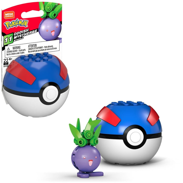Mega Construx Pokemon Oddish Construction Set with character