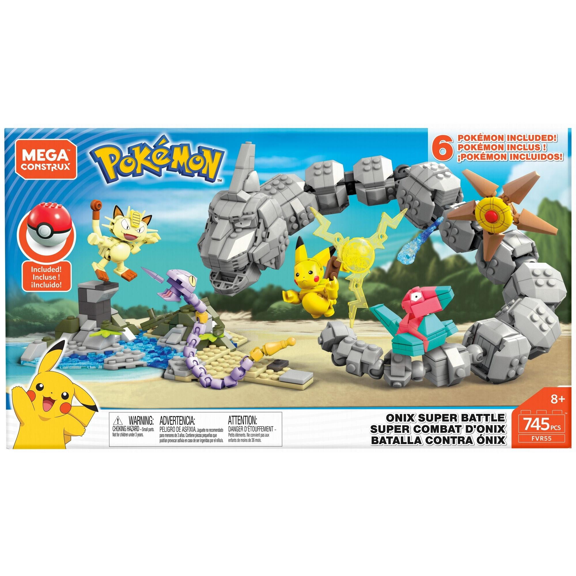 Mega Construx Pokemon Onix Master Battle