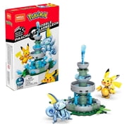 Mega Construx Pokemon Pikachu vs Sobbel Construction Set with character figures, Building Toys for Kids (124 Pieces)