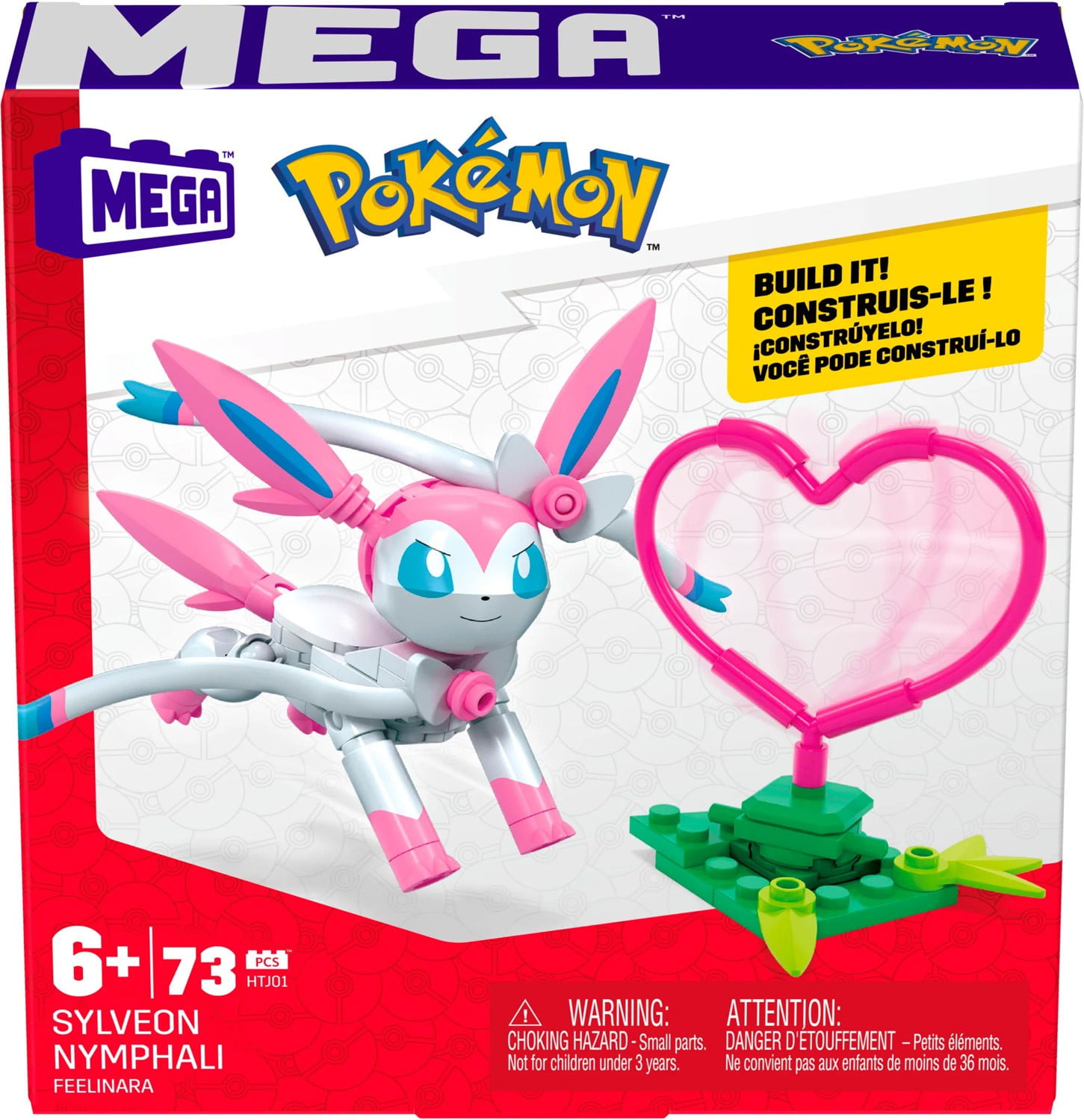 Mega Construx Pokemon Sylveon Building Toys Set