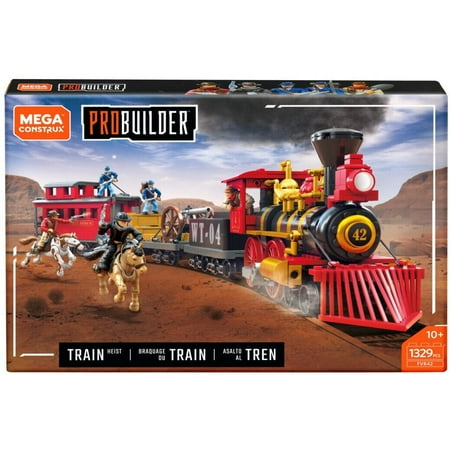 Mega Construx Probuilder Train Heist