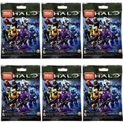 Mega Construx Halo Universe Series 1 Blind Bag Mini Figures Complete Set of 6