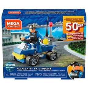 Mega Construx Wonder Builders Police ATV