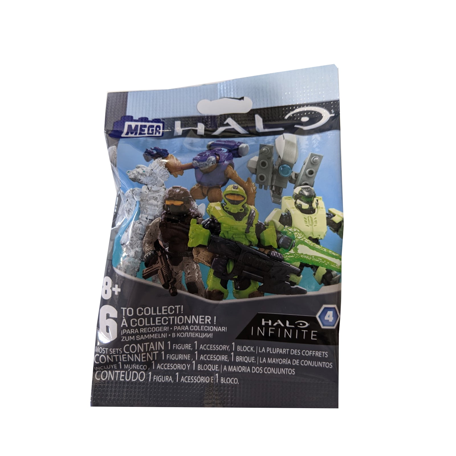  Mega Construx Halo Infinite Series 2 Blind Bag Mini Figures  (Pack of 6) : Toys & Games