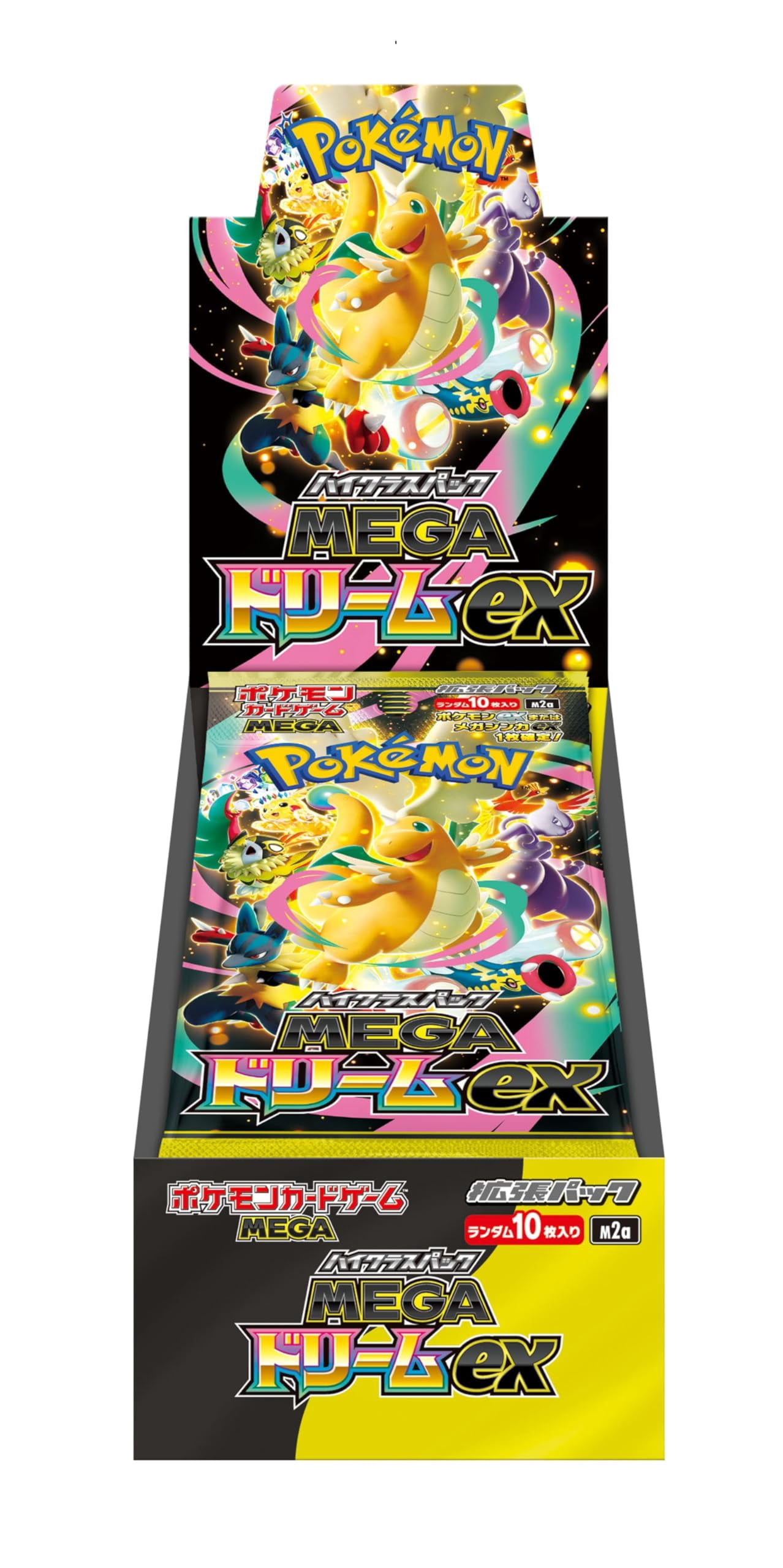 Mega Dream ex Booster Box Japanese Sealed Pokemon Trading Card