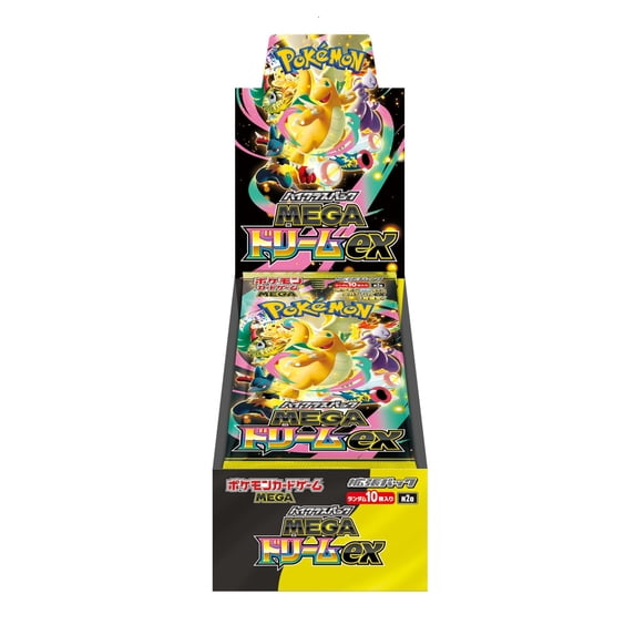 Mega Dream ex Booster Box Japanese Sealed Pokemon Trading Card Game