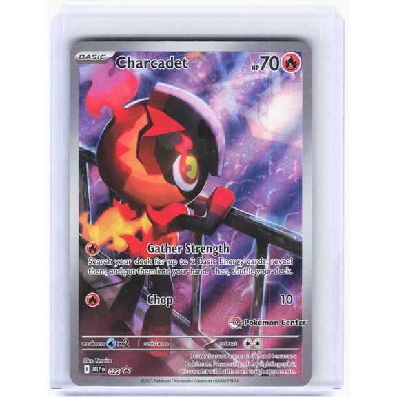 Mega Evolution Charcadet Holo Black Star Promo (Pokemon Center) #022