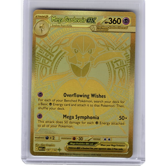 Mega Evolution Mega Gardevoir EX Near Mint #187/132