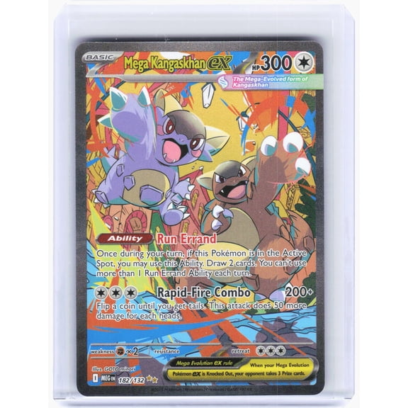 Mega Evolution Mega Kangaskhan ex Holo Special Illustration Rare #182