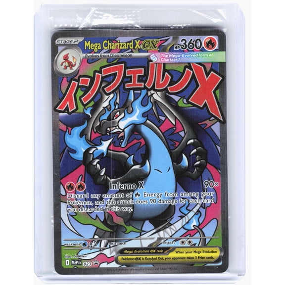 Mega Evolution Promo Mega Charizard X ex Holo Black Star Promo [Sealed] #023