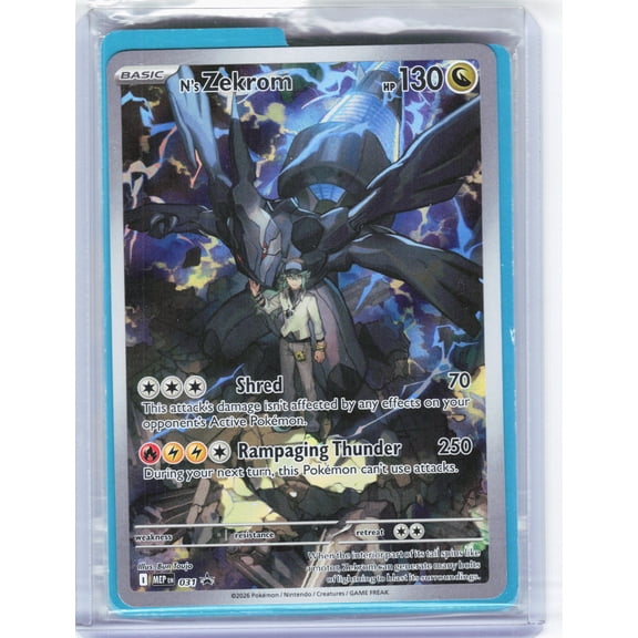 Mega Evolution Promo N's Zekrom Holo Black Star Promo [Sealed] #031