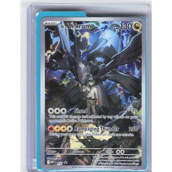 Mega Evolution Promo N's Zekrom Holo Black Star Promo [Sealed] #031