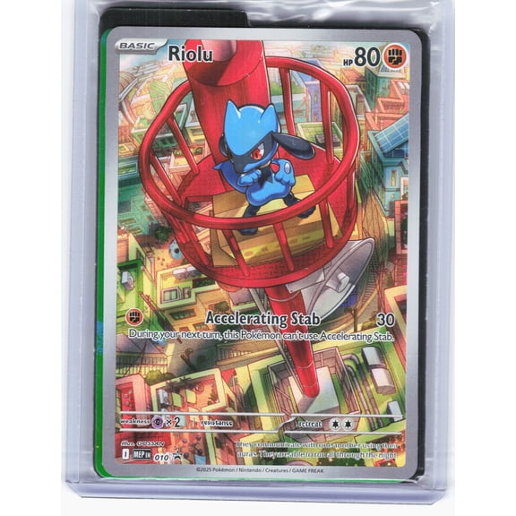 Mega Evolution Promo Riolu Holo Black Star Promo [Sealed] #10