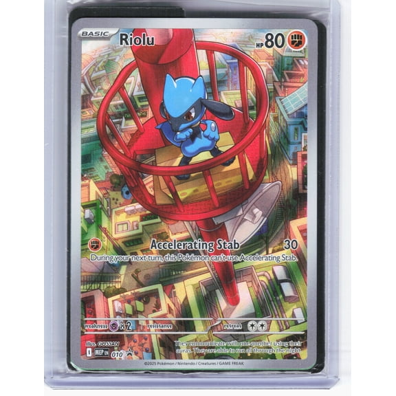 Mega Evolution Promo Riolu Holo Black Star Promo [Sealed] #10